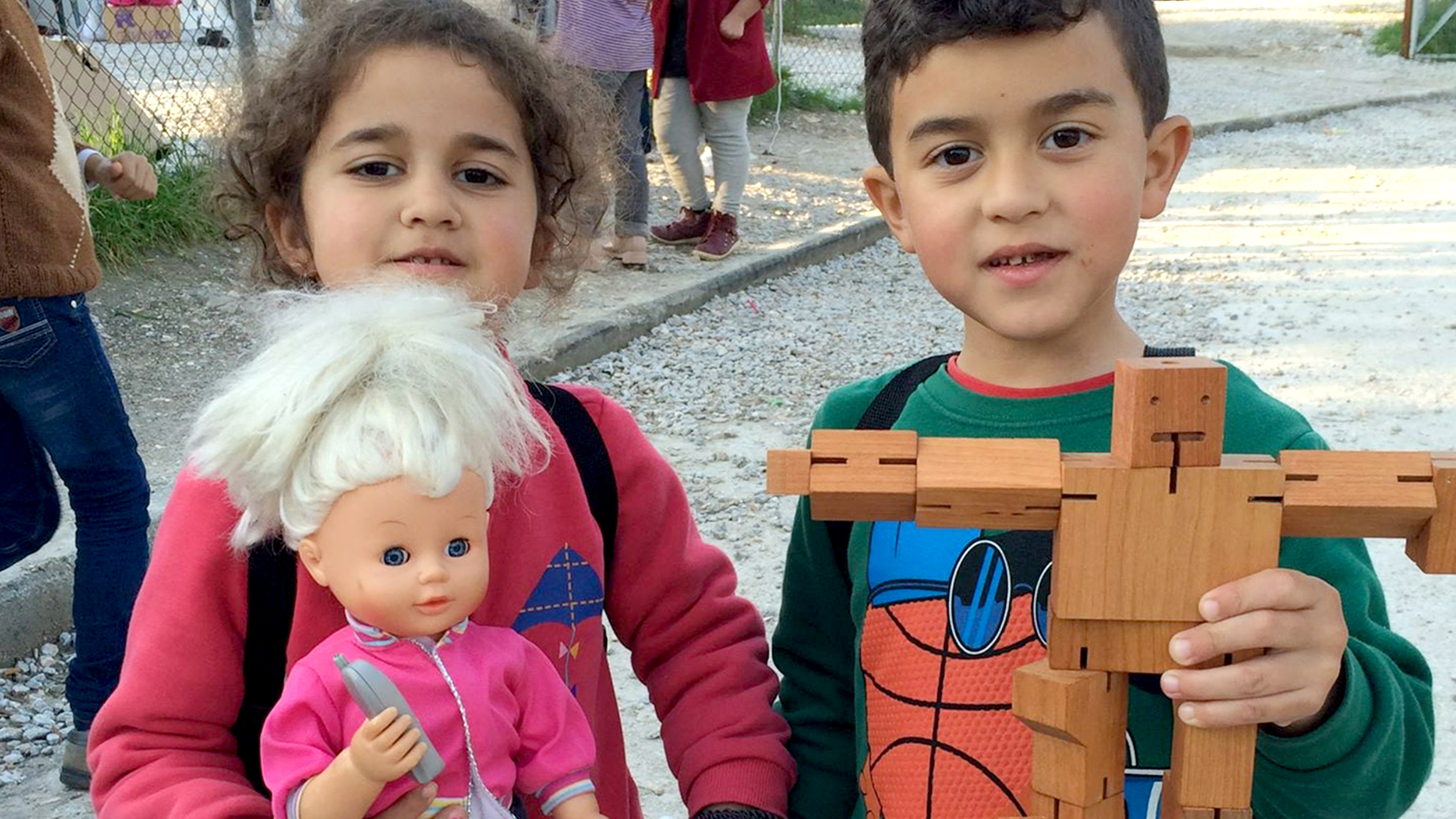 Operation Refugee Child, which helps refugee children in Greece.